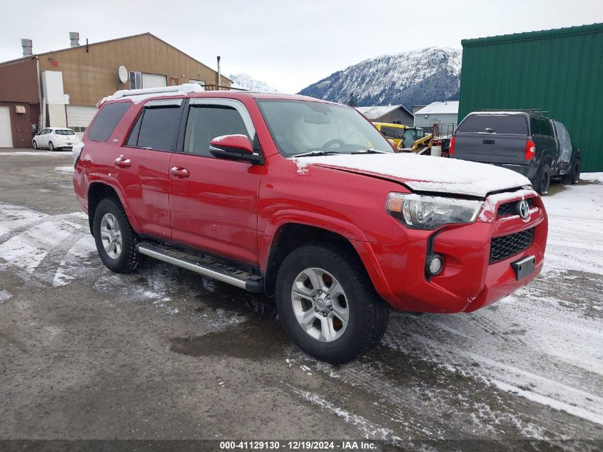 VIN JTEBU5JRXJ5522285 2018 TOYOTA 4RUNNER no.1