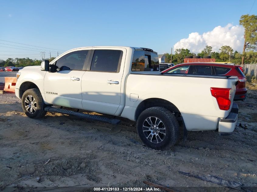 2021 Nissan Titan Sv 4X4 VIN: 1N6AA1ED7MN519667 Lot: 41129183