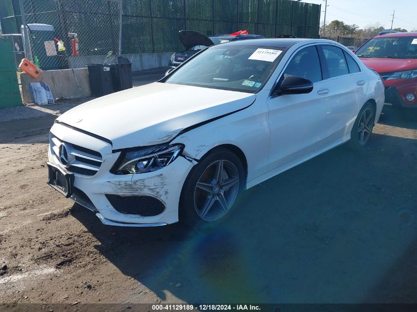 VIN 55SWF4KB4GU099432 2016 Mercedes-Benz C 300, 4Ma... no.2