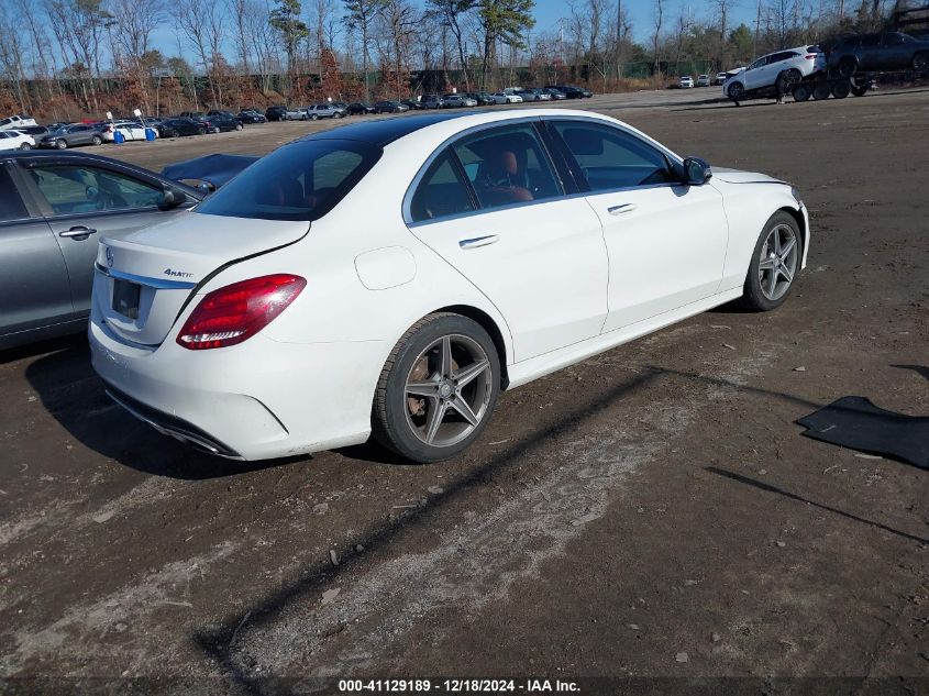 VIN 55SWF4KB4GU099432 2016 Mercedes-Benz C 300, 4Ma... no.4