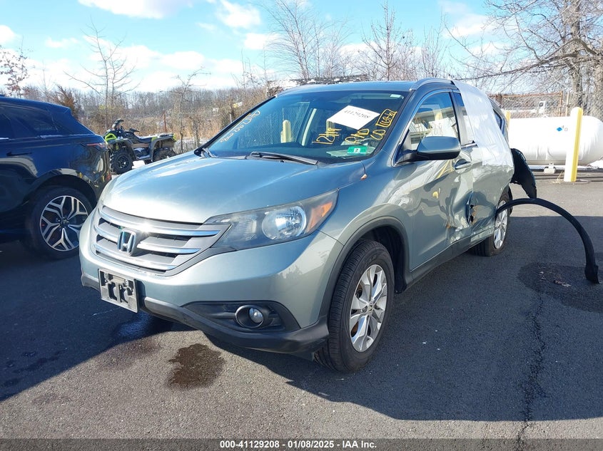 Vin: jhlrm4h71cc007050, lot: 41619387, honda cr-v ex-l 20122