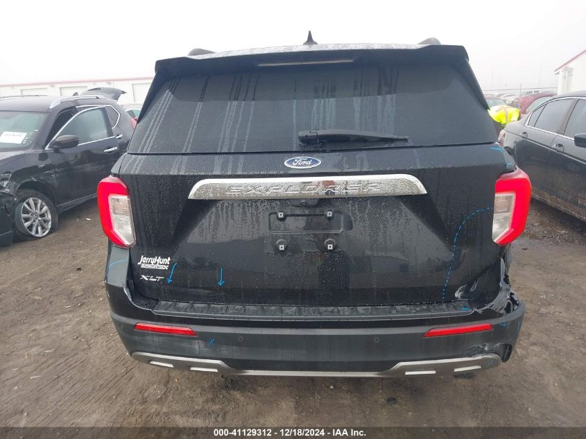 2022 Ford Explorer Xlt VIN: 1FMSK7DH0NGA33392 Lot: 41129312