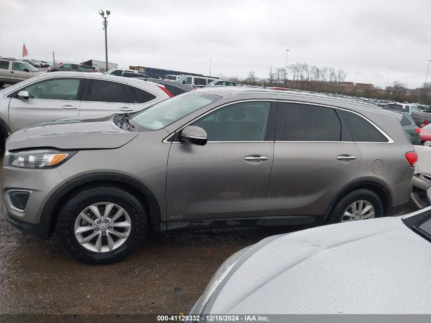 2017 KIA SORENTO 2.4L LX - 5XYPGDA36HG318530