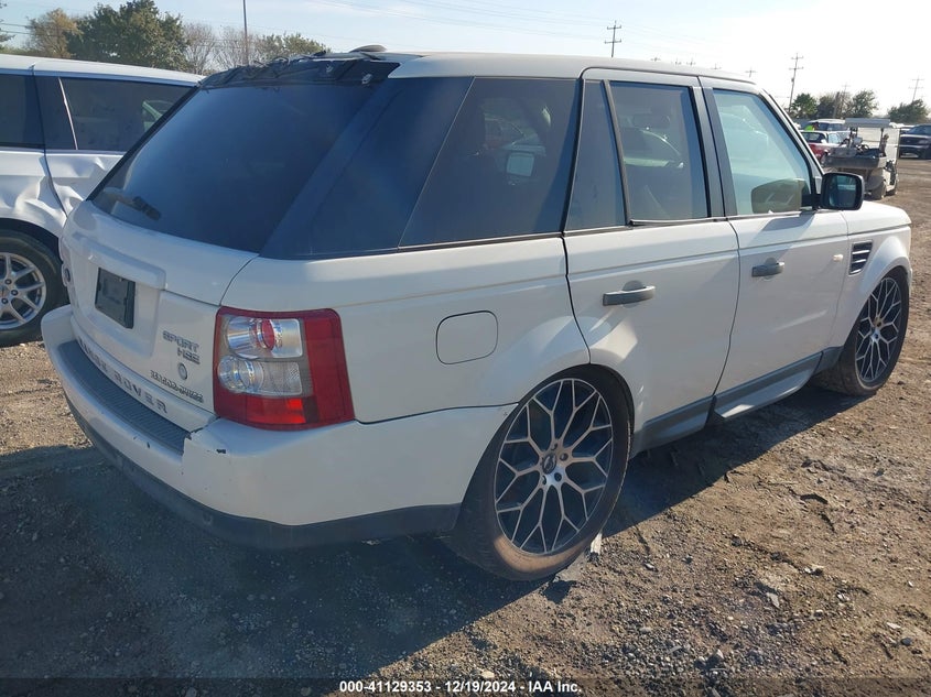 SALSK254X9A208719 2009 LAND ROVER RANGE ROVER SPORT photo no. 4