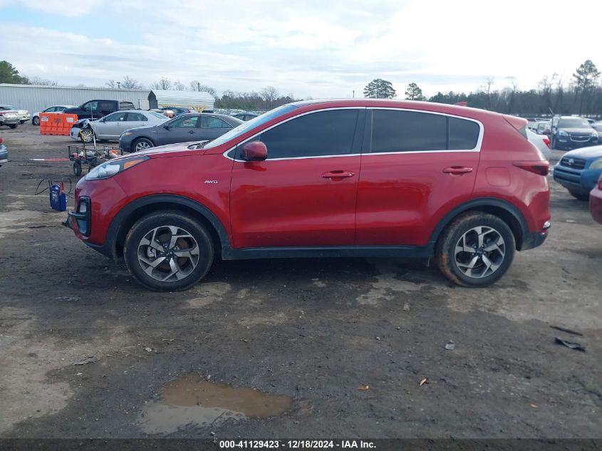 2022 Kia Sportage Lx VIN: KNDPMCAC5N7999789 Lot: 41129423