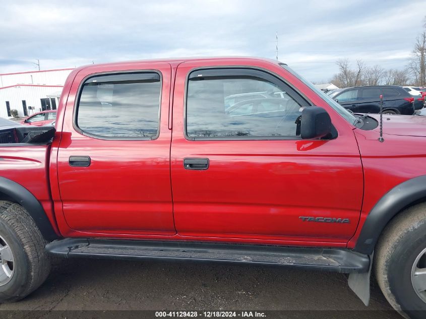 2001 Toyota Tacoma Base V6 VIN: 5TEHN72N61Z767682 Lot: 41129428