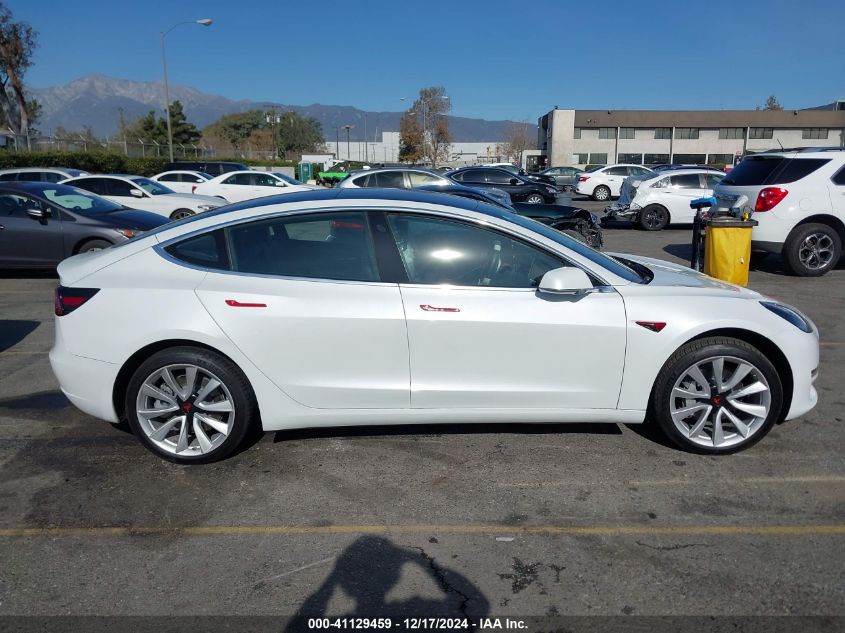 2018 Tesla Model 3 Long Range/Mid Range VIN: 5YJ3E1EA0JF008351 Lot: 41129459