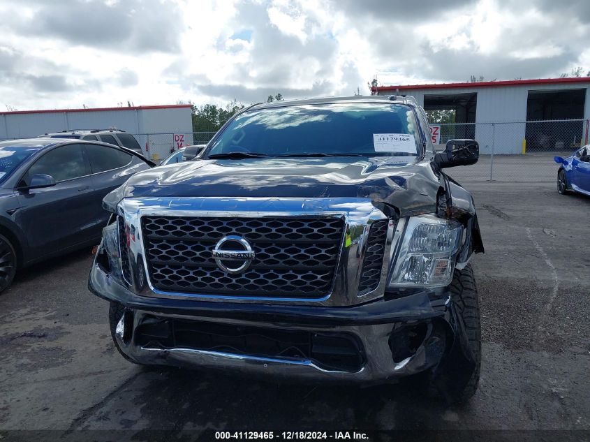 2017 Nissan Titan Sv VIN: 1N6AA1EK5HN554275 Lot: 41129465