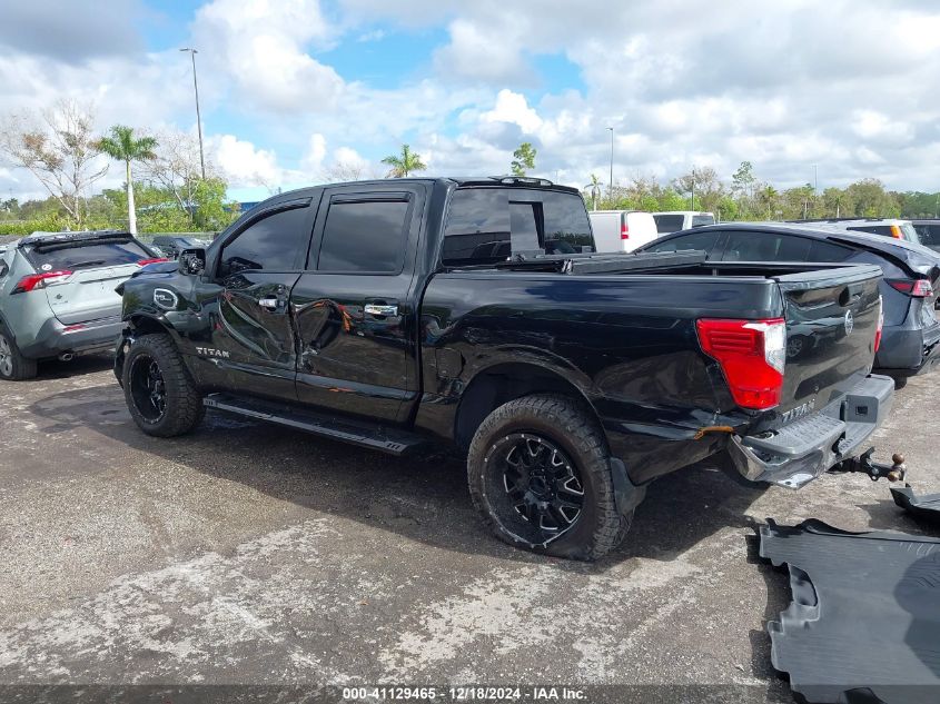 2017 Nissan Titan Sv VIN: 1N6AA1EK5HN554275 Lot: 41129465