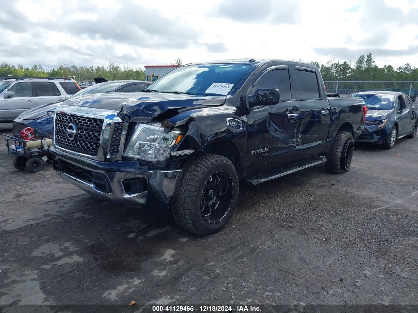 2017 Nissan Titan Sv VIN: 1N6AA1EK5HN554275 Lot: 41129465