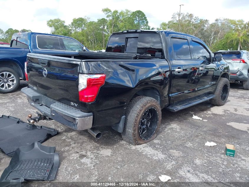 2017 Nissan Titan Sv VIN: 1N6AA1EK5HN554275 Lot: 41129465