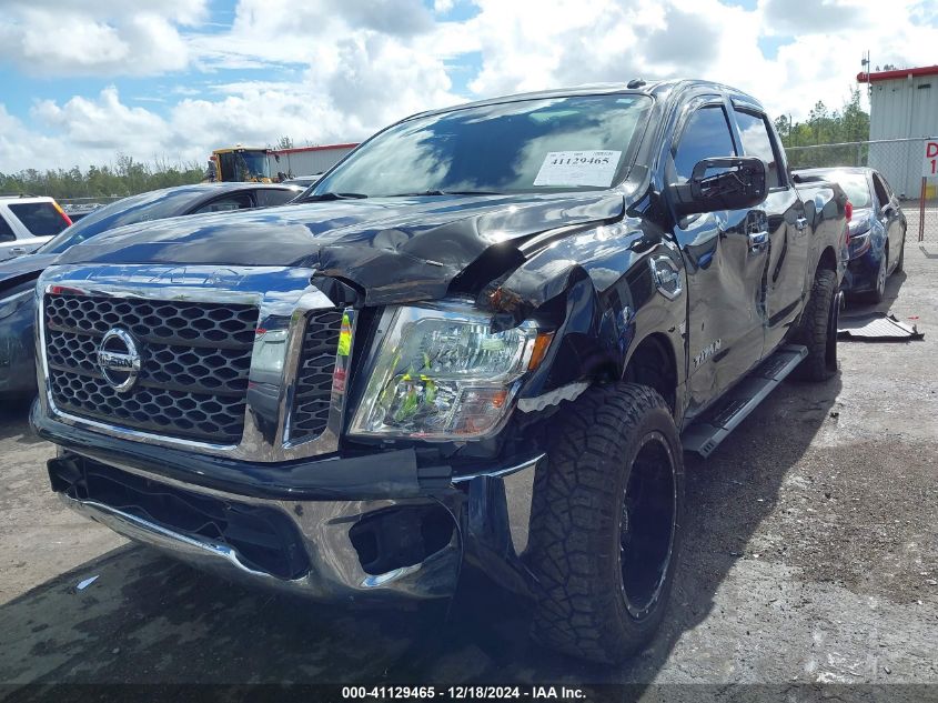 2017 Nissan Titan Sv VIN: 1N6AA1EK5HN554275 Lot: 41129465