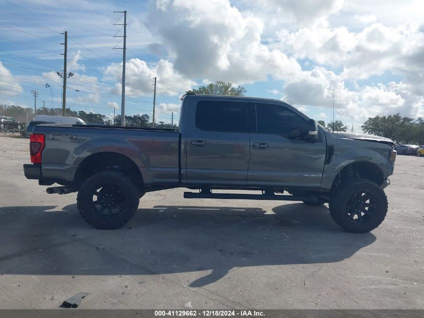 2022 Ford F-250 Lariat VIN: 1FT8W2BT3NEF98714 Lot: 41129662