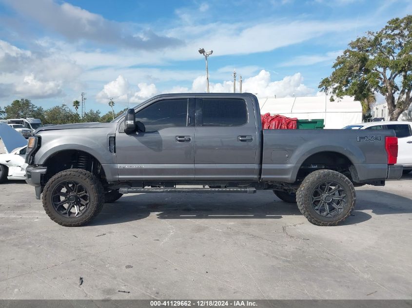 2022 Ford F-250 Lariat VIN: 1FT8W2BT3NEF98714 Lot: 41129662