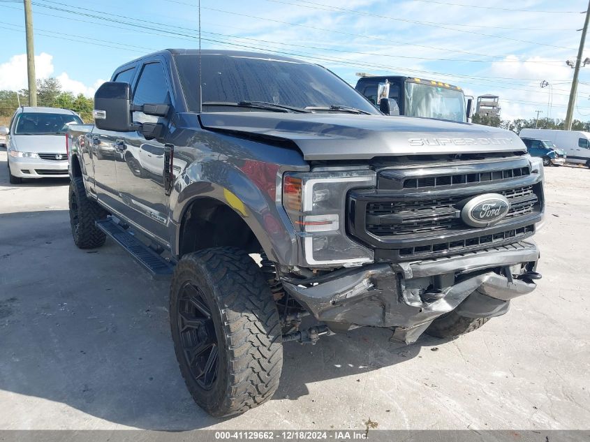 2022 Ford F-250 Lariat VIN: 1FT8W2BT3NEF98714 Lot: 41129662