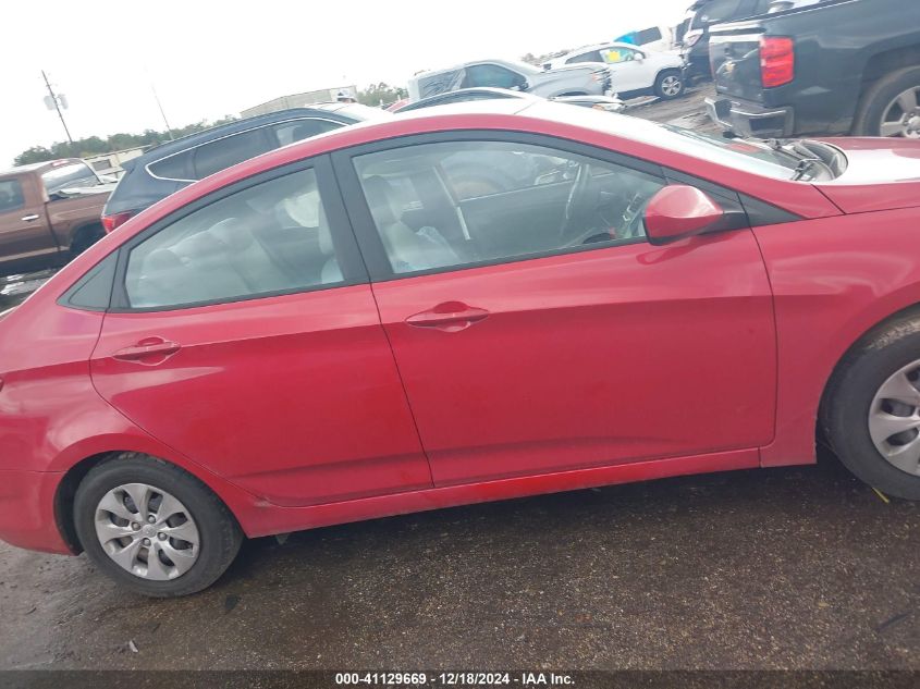 VIN KMHCT4AE5GU020796 2016 Hyundai Accent, SE no.13