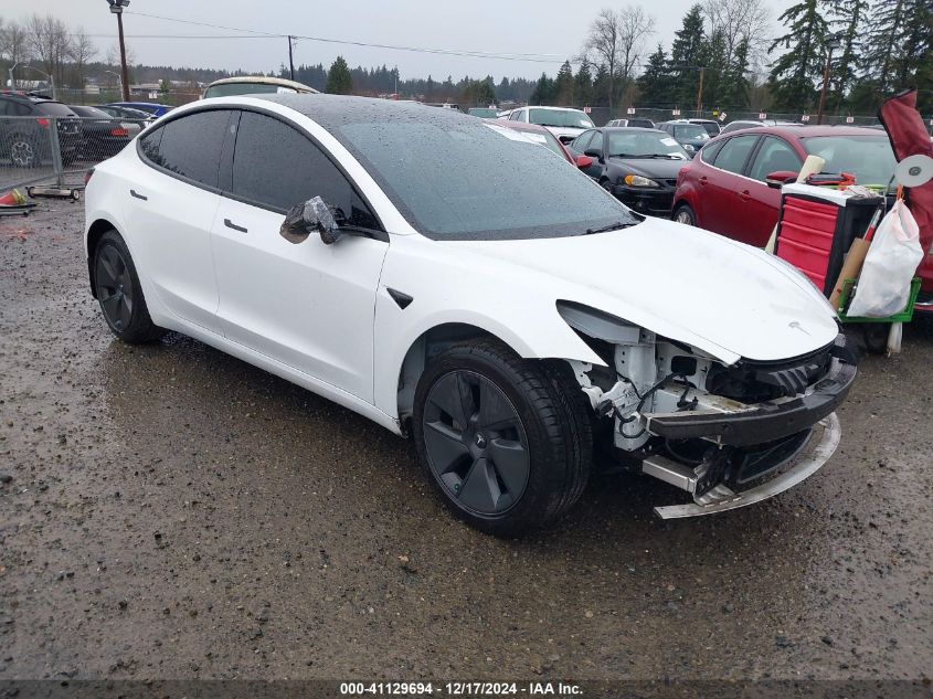 2021 TESLA MODEL 3 STANDARD RANGE PLUS REAR-WHEEL DRIVE - 5YJ3E1EA4MF091139