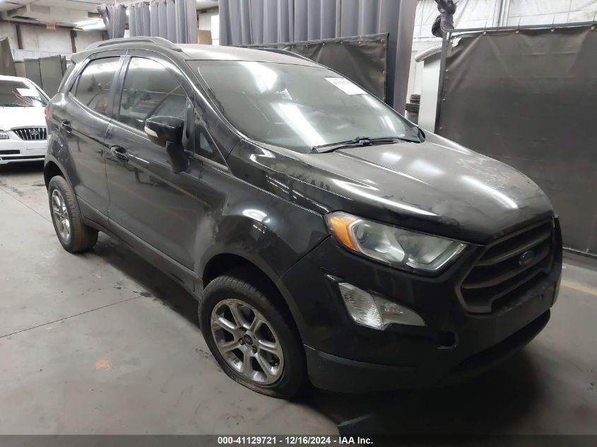 VIN MAJ6P1UL0JC205548 2018 Ford Ecosport, SE no.1