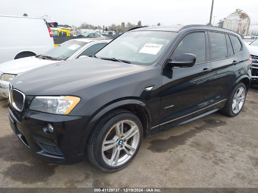 VIN 5UXWX9C52D0A14927 2013 BMW X3 no.2