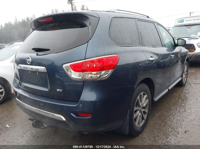 2014 Nissan Pathfinder Sv VIN: 5N1AR2MN3EC681980 Lot: 41129759