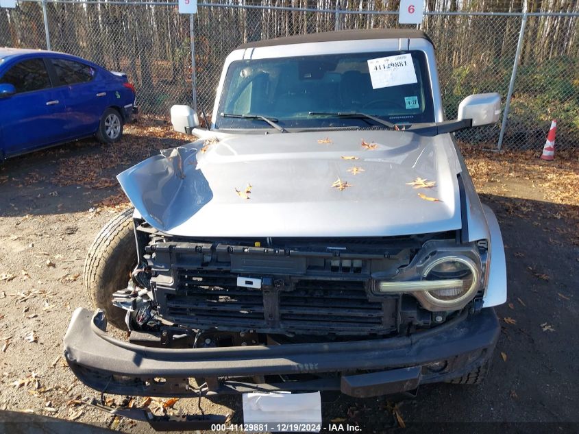 2022 Ford Bronco Outer Banks VIN: 1FMDE5BH3NLB13039 Lot: 41129881