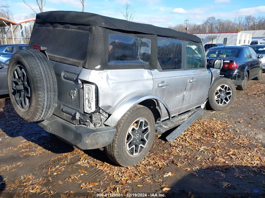 2022 Ford Bronco Outer Banks VIN: 1FMDE5BH3NLB13039 Lot: 41129881