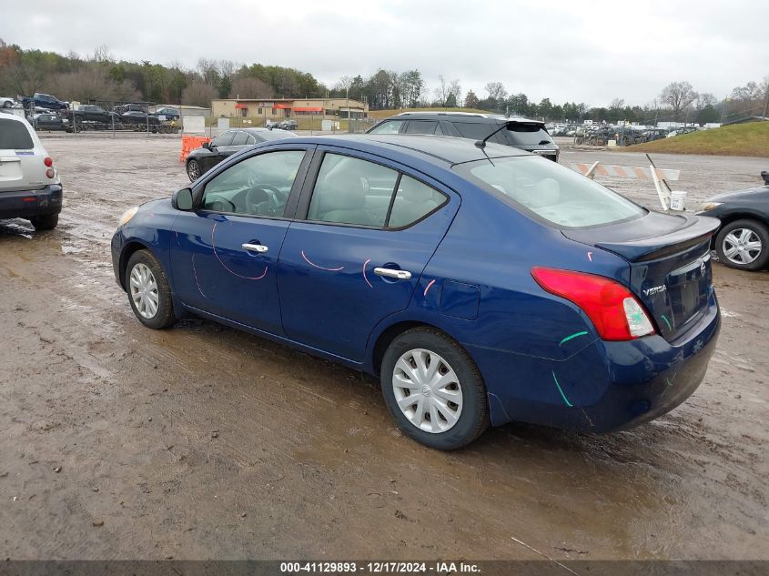 VIN 3N1CN7AP0DL852184 2013 Nissan Versa, 1.6 SV no.3