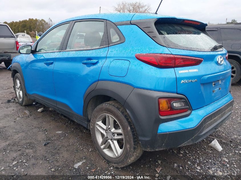 2019 Hyundai Kona Se VIN: KM8K1CAA6KU280867 Lot: 41129956