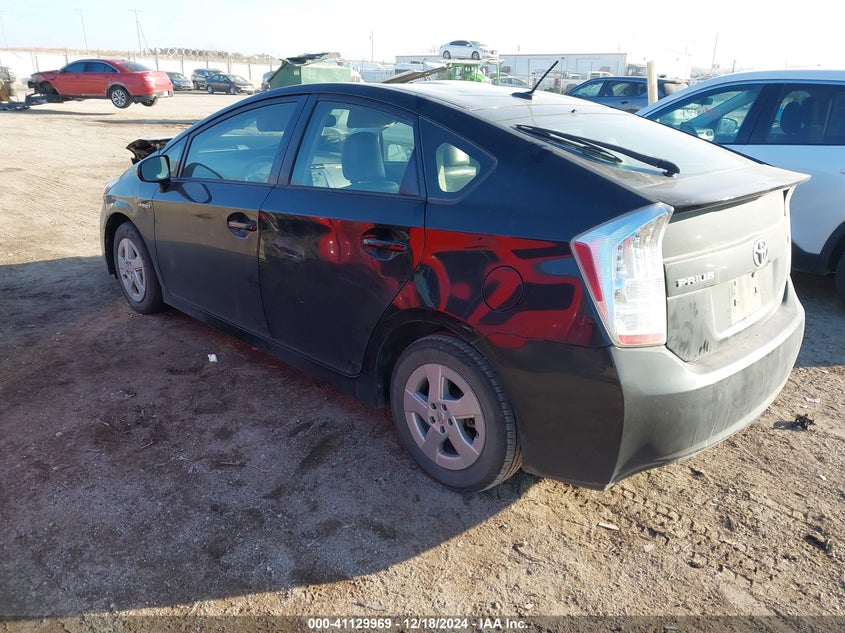 2011 TOYOTA PRIUS VIN: JTDKN3DU9B5348572