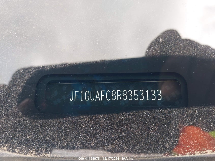 2024 SUBARU IMPREZA VIN: JF1GUAFC8R8353133