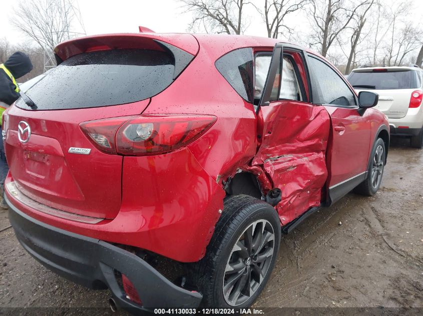 2016 Mazda Cx-5 Grand Touring VIN: JM3KE4DY6G0703623 Lot: 41130033