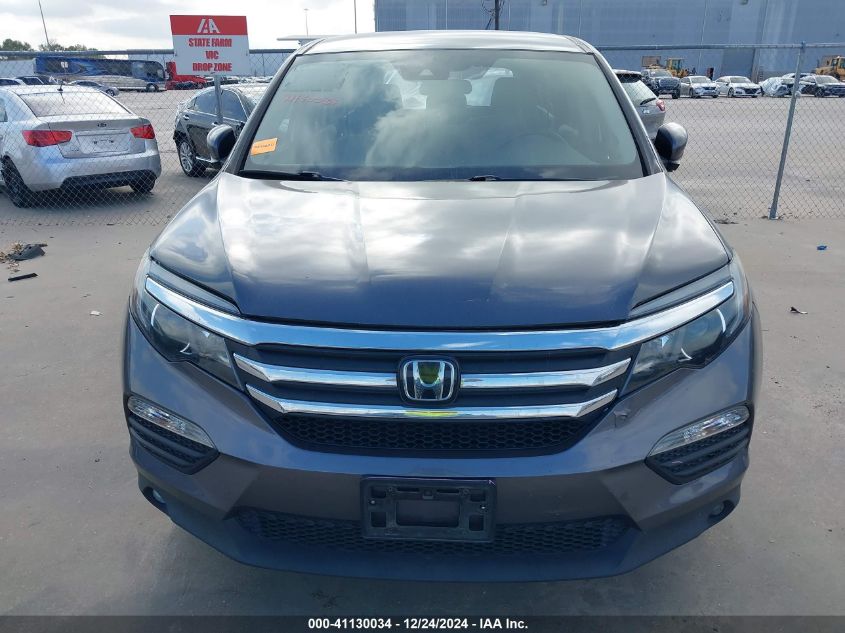 VIN 5FNYF5H47GB033711 2016 Honda Pilot, EX no.12