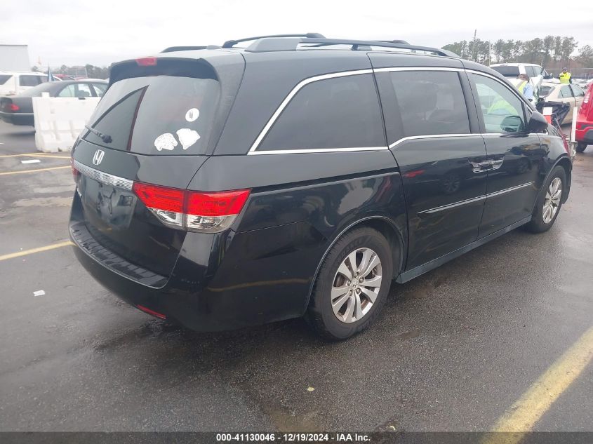 VIN 5FNRL5H60EB024165 2014 Honda Odyssey, Ex-L no.4