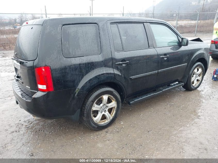 VIN 5FNYF4H71EB021748 2014 Honda Pilot, Ex-L no.4