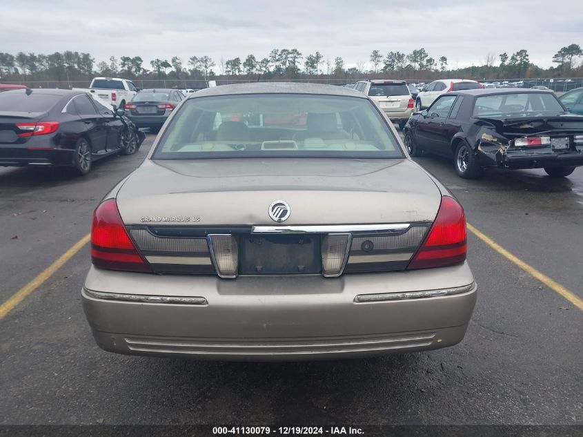 2006 Mercury Grand Marquis Ls VIN: 2MEHM75V26X649389 Lot: 41130079