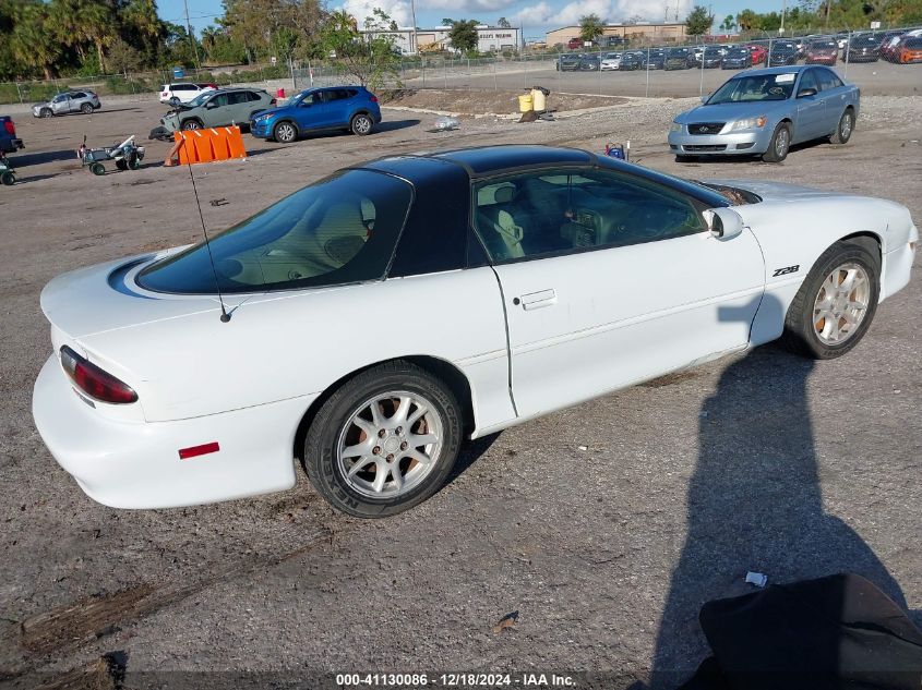 2001 Chevrolet Camaro Z28 VIN: 2G1FP22G312123134 Lot: 41130086