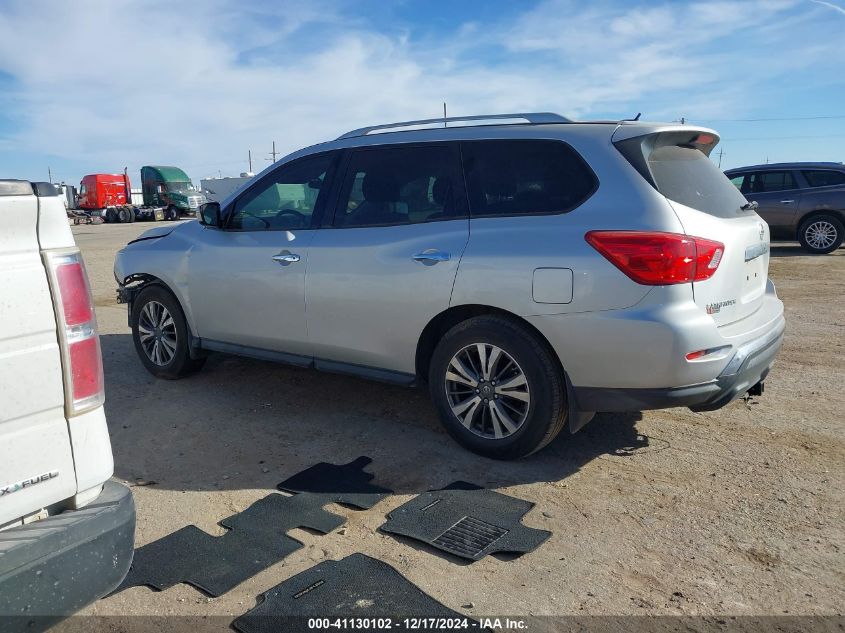 2017 Nissan Pathfinder S VIN: 5N1DR2MN8HC681488 Lot: 41130102