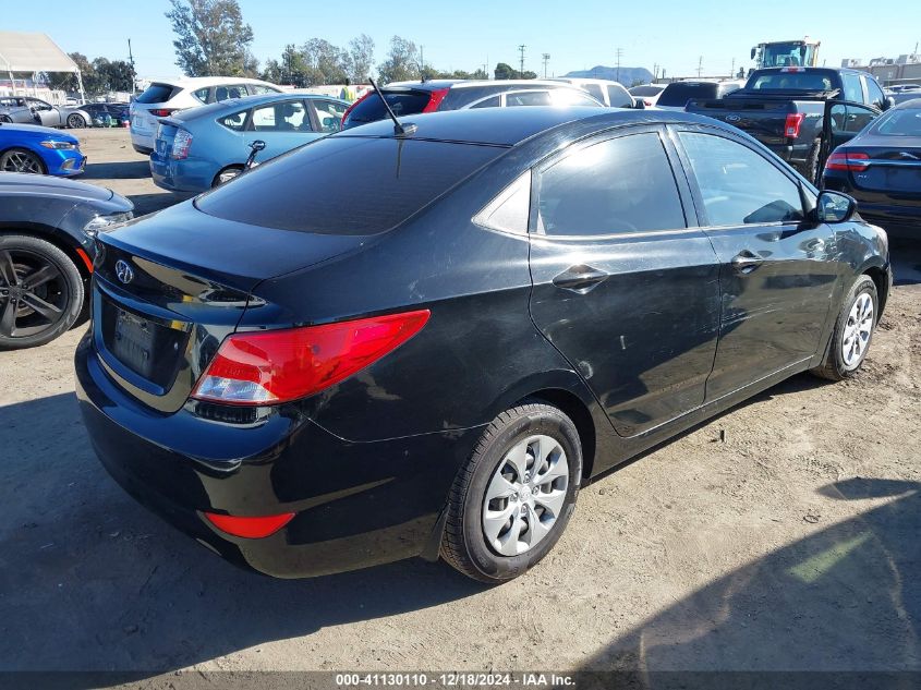 VIN KMHCT4AE7GU162065 2016 Hyundai Accent, SE no.4