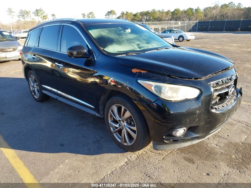 VIN 5N1AL0MNXDC302820 2013 Infiniti JX35 no.1