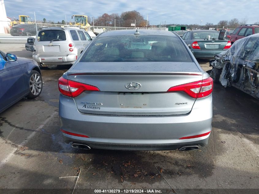 VIN 5NPE34AF6FH114328 2015 Hyundai Sonata, Sport no.16