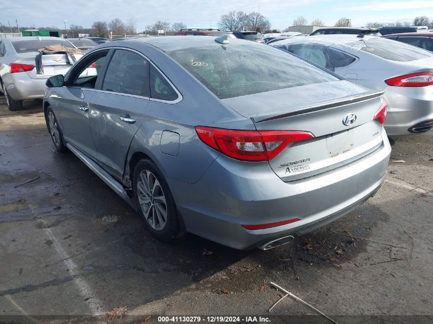 VIN 5NPE34AF6FH114328 2015 Hyundai Sonata, Sport no.3