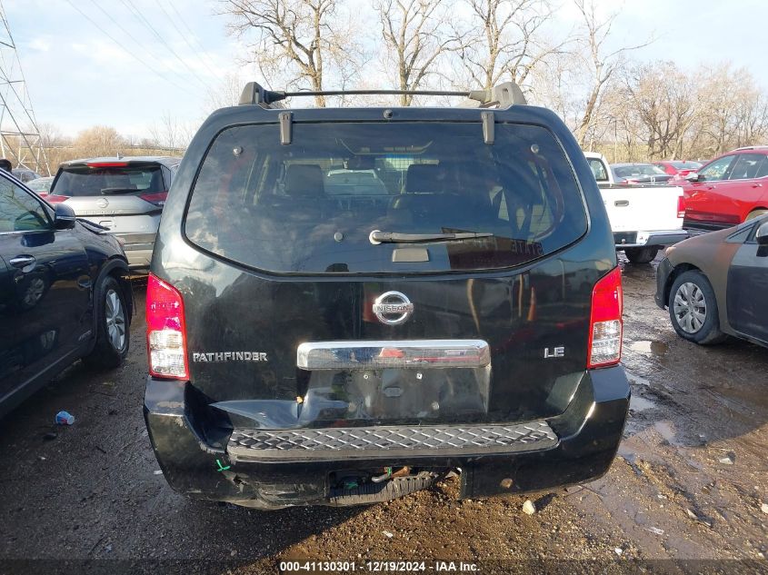 2005 Nissan Pathfinder Le VIN: 5N1AR18W85C727946 Lot: 41130301