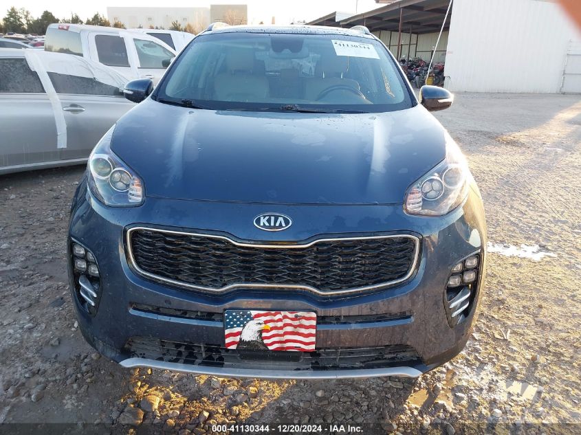 2018 Kia Sportage Sx Turbo VIN: KNDPR3A65J7384312 Lot: 41130344