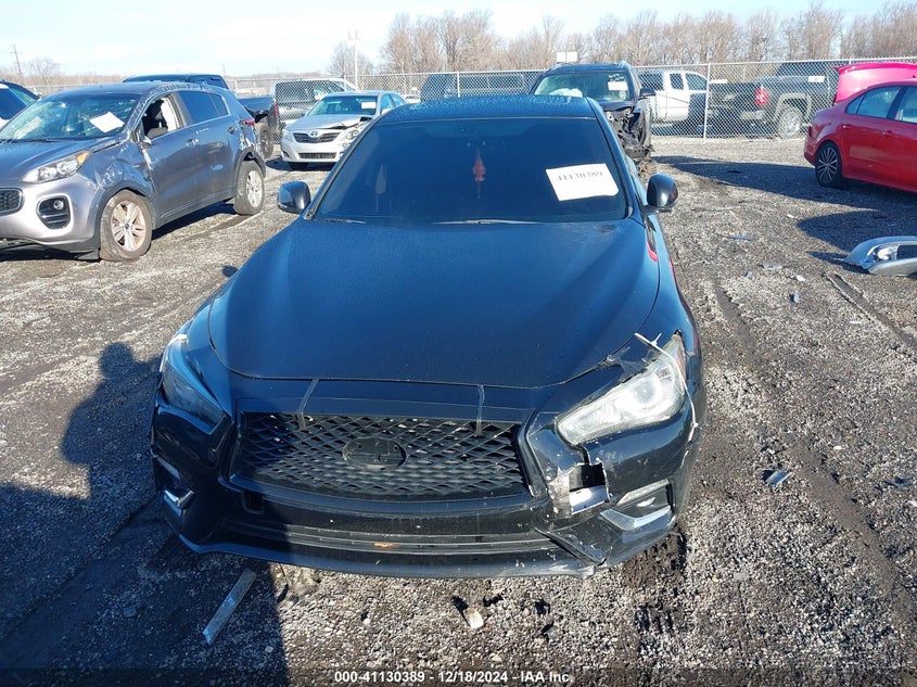 2018 INFINITI Q50 3.0T LUXE - JN1EV7AR3JM440157