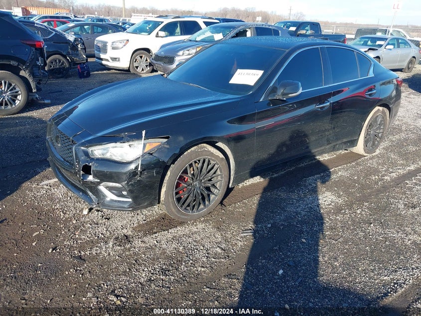 2018 INFINITI Q50 3.0T LUXE - JN1EV7AR3JM440157