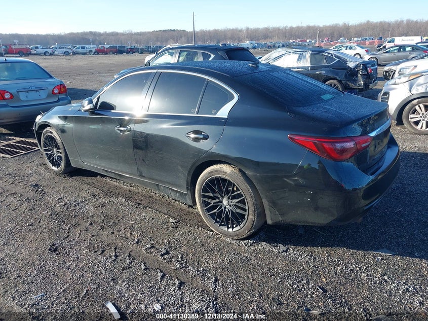2018 INFINITI Q50 3.0T LUXE - JN1EV7AR3JM440157