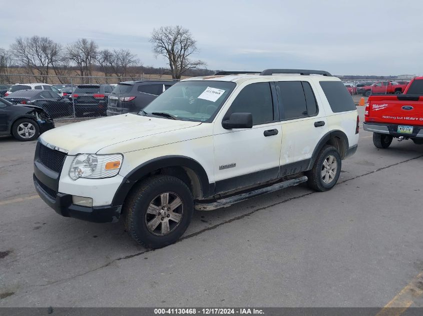 2006 Ford Explorer Xlt VIN: 1FMEU63E26UA80225 Lot: 41130468