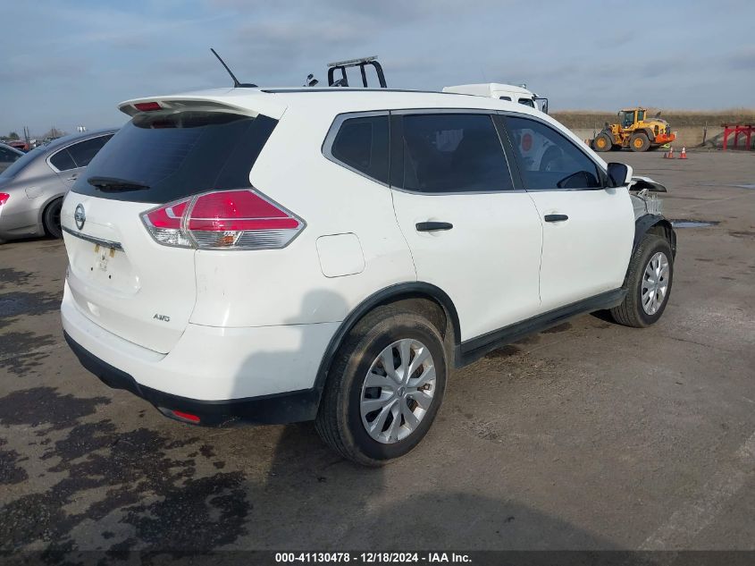 VIN KNMAT2MV1GP686693 2016 NISSAN ROGUE no.4