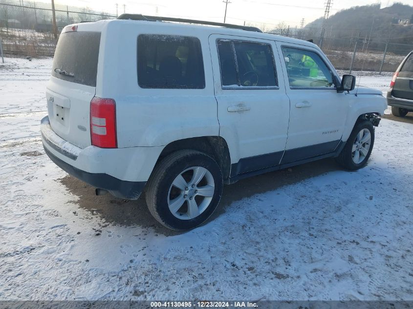 VIN 1C4NJRFB1ED627743 2014 Jeep Patriot, Latitude no.4