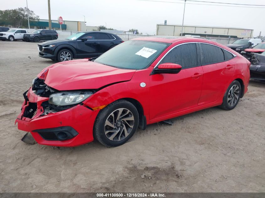 VIN 2HGFC2F86GH501248 2016 Honda Civic, EX no.2